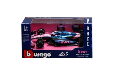 *BBURAGO metal 1:43 Alpine MONACO, Gasly