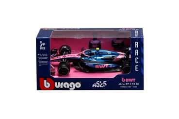 *BBURAGO metal 1:43 Alpine MONACO, Colapinto