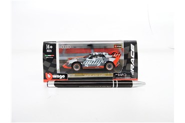 *BBURAGO metal., 1:43, RACE, AUDI S1 E-TRON, szary