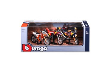 *BBURAGO metal., 1:18 WRB KTM CYCLE, RB 3-Pk