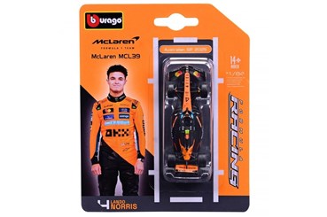 BBURAGO metal 1:64 McLaren Team (AUSTRALIAN) Norr