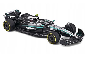 *BBURAGO metal. 1:64  FORMULA F1 W16 AMG plastik