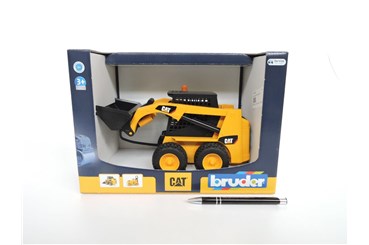 BRUDER Ładowarka, 1:16,  skid - steer CAT, 3+,