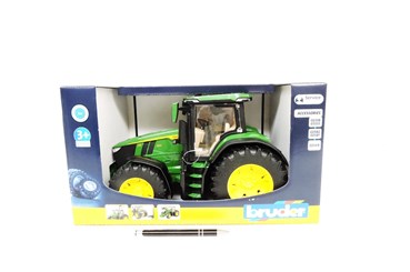 BRUDER TRAKTOR John Deere,  7 R 350, 3+    kart.