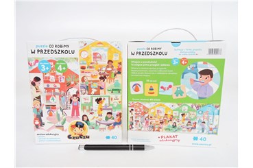 CZUCZU PUZZLE, Co robimy w przedszkolu