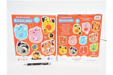 CZUCZU Pierwsze puzzle Rodzinki