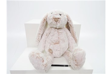 *PLUSZ królik, 34 cm, MASSIMO, beżowy
