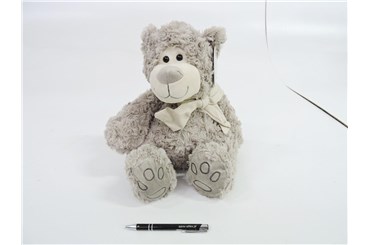 PLUSZ Miś z kokardą fungi, 35 cm