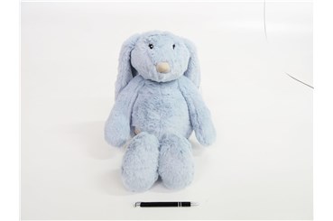 PLUSZ króliczek MISSIMO, niebieski, 34 cm