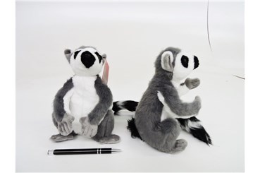 PLUSZ Lemur siedzący, 20 cm