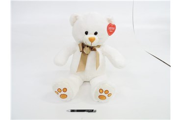 PLUSZ Miś Ballu kremowy, 60 cm