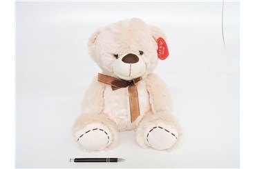 PLUSZ Miś Tobby beżowy, 35 cm