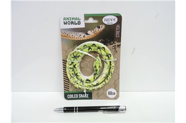 Wąż gumowy, jasno ziel., 60 cm