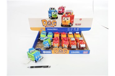 AUTO x 12 ZWIERZAK, 11 cm, 3 wz.,    displ.