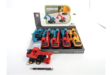 AST. KOPARKA x 10 15 cm, 3 kol.,     displ.