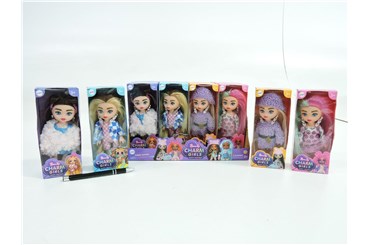 AST. LALKA Charm Girls 16 cm, 4 wz.,        kart.