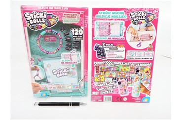 *STICKI ROLLS ALBUM, zest. bransoletek