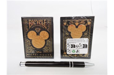 *BICYCLE KARTY Gold Mickey Europe