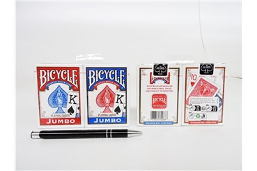 *BICYCLE KARTY JUMBO poker Europe 2-pack