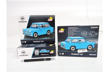 COBI KLOCKI 72 el., 1:35, CARS TRABANT