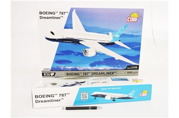 *COBI KLOCKI 836 el., samolot Boeing Dreamliner