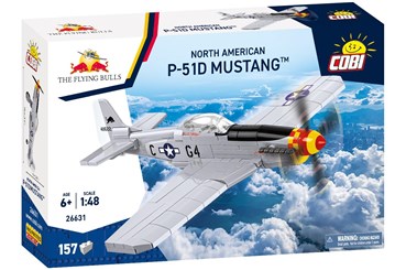COBI KLOCKI FLYING BULLS NORTH AMERICAN P-51D