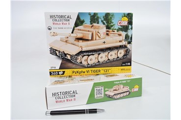 *COBI KLOCKI 340 el. czołg, PzKPpfw VI Tiger 131