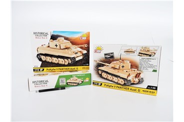 *COBI KLOCKI 298 el. czołg, V Panther Ausf.G PzKpf