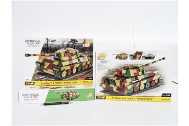 *COBI KLOCKI 500 el., PZ.KPFW.VIB Tiger II KONNIG.