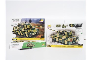 *COBI KLOCKI 528 el., PANZERJAGER TIGER AUSF.B