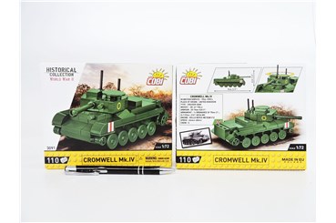 *COBI KLOCKI 110 el. HC WWII Cromwell MK.IV