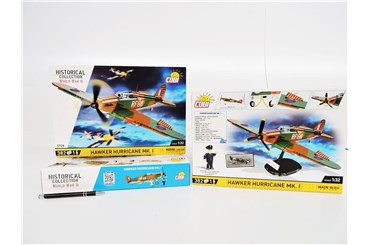 *COBI KLOCKI 382 el.  HAWKER HURRICANE MK.I