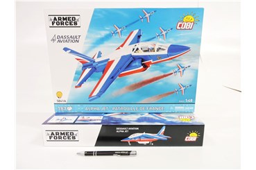 *COBI KLOCKI 387 el.Alpha Jet Patrouille De France