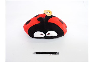 *PLUSZ BIEDRONKA, poduszka, 35 cm