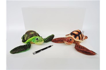 *AST. PLUSZ żółw, 22 cm, morski,   2 kol