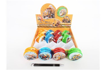 JOJO x 12 pojazdy budowlane,     displ.
