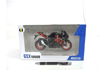 MOTOCYKL 1:12 Suzuki GSX1000R, św/dźw.