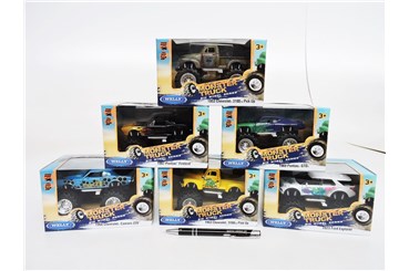 AST. WELLY AUTO metal, MONSTER TRUCK BIG WHEEL