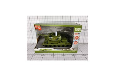 CZOŁG plast, 15 cm,  św/dzw.,  kart
