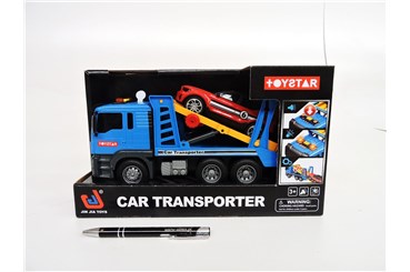 AUTO ciężarówka+samochód, św/dźw, 30 cm,     kart.