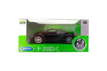 WELLY 1:34 Audi R8 Coupe V10  2009 czarne