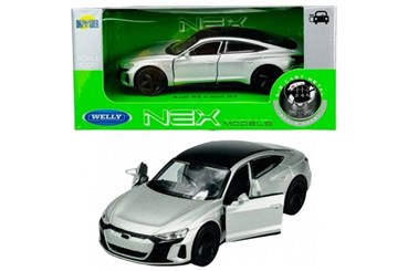 WELLY 1:34 Audi RS e-tron GT srebrne