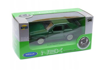 WELLY 1:34 Audi Sport quattro zielone