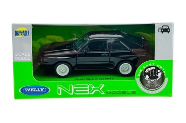 WELLY 1:34 Audi Sport quattro czarne