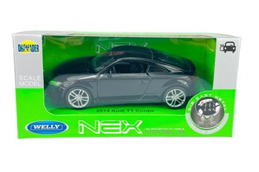 WELLY 1:34 AudiTT Coupe 2014 czarny