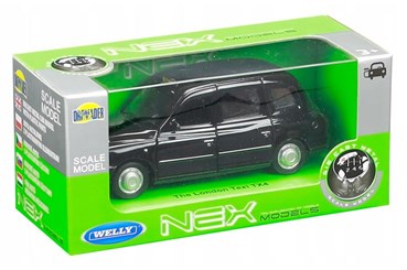 WELLY 1:34 Austin FX4 London Taxi czarny