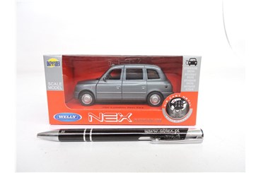 WELLY 1:34 Austin FX4 London Taxi szary