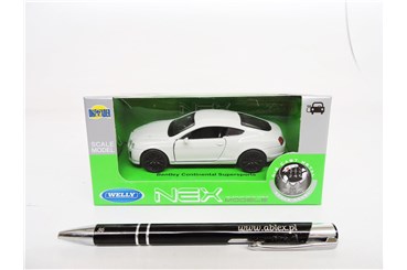 WELLY 1:34 Bentley Continental Supersports biały