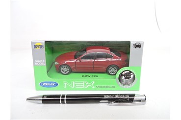WELLY 1:34 BMW 535i czerwony