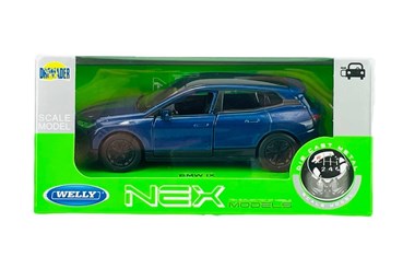 WELLY 1:34 BMW iX granatowe